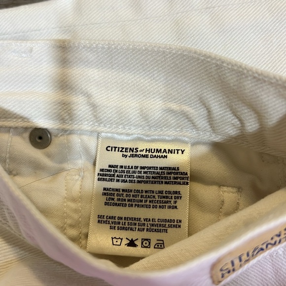 4 for $20 Citizens of Humanity Premium Vintage Corey Slouchy Slim Jeans size 25 - Picture 9 of 9